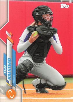 2020 Topps On-Demand Set #18: Athletes Unlimited Softball #15 Paige Halstead Front